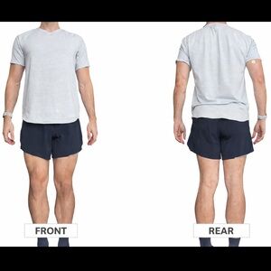 Lululemon Men’s License to Train Shirt - Heathered Starch Blue Color